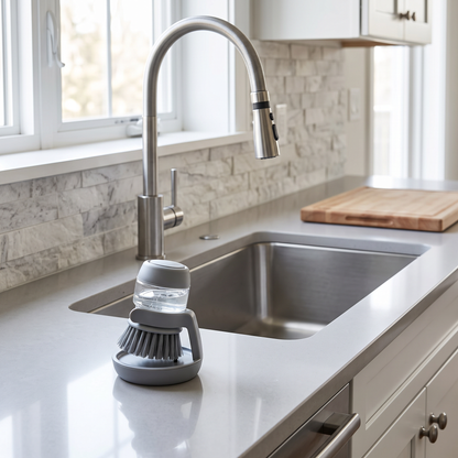 Soap Dispensing Dish Brush