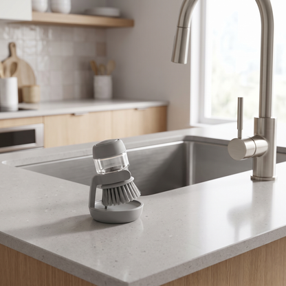 Soap Dispensing Dish Brush