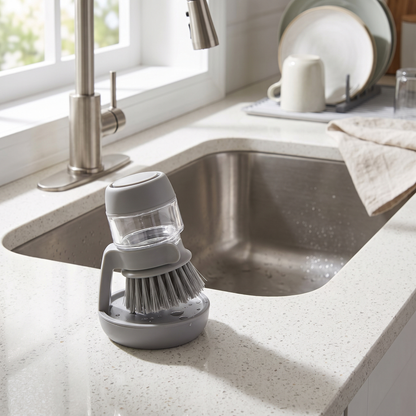 Soap Dispensing Dish Brush