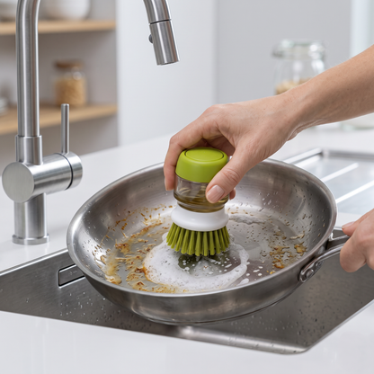 Soap Dispensing Dish Brush