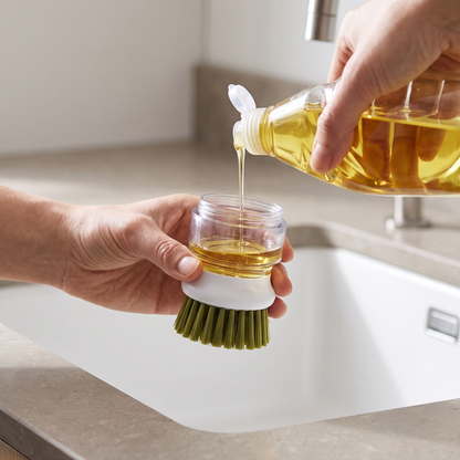 Soap Dispensing Dish Brush