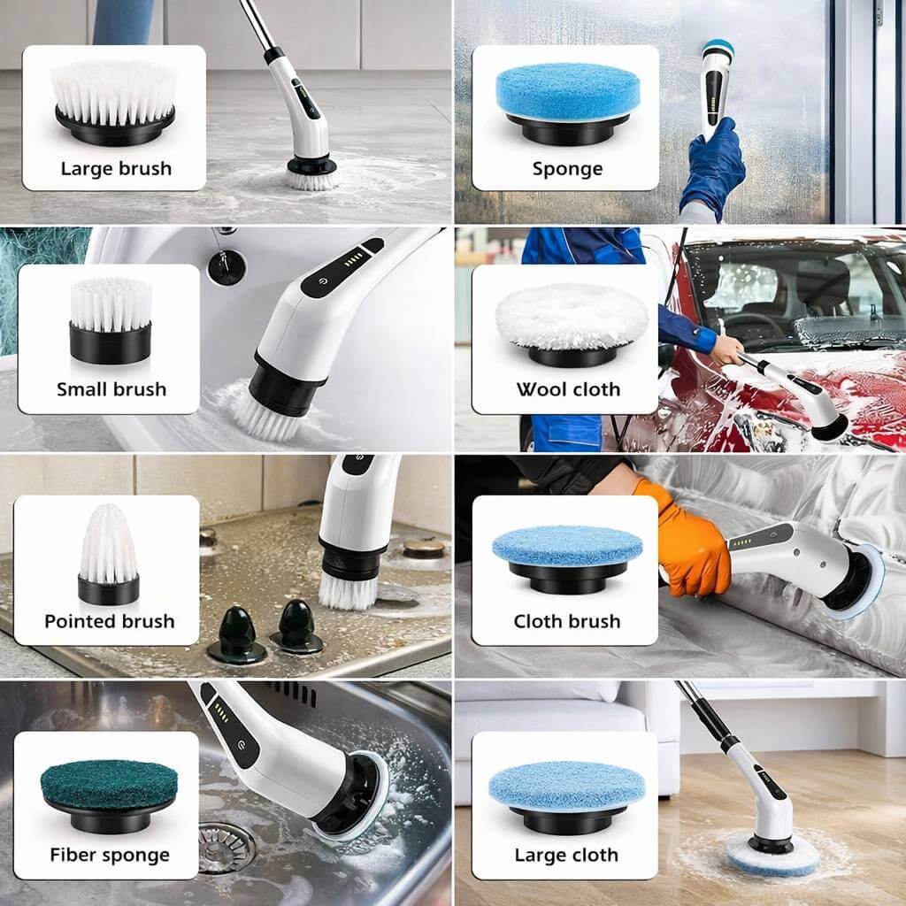 Electric Spin Scrubber