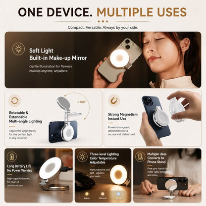 Multi-Use Magnetic Light