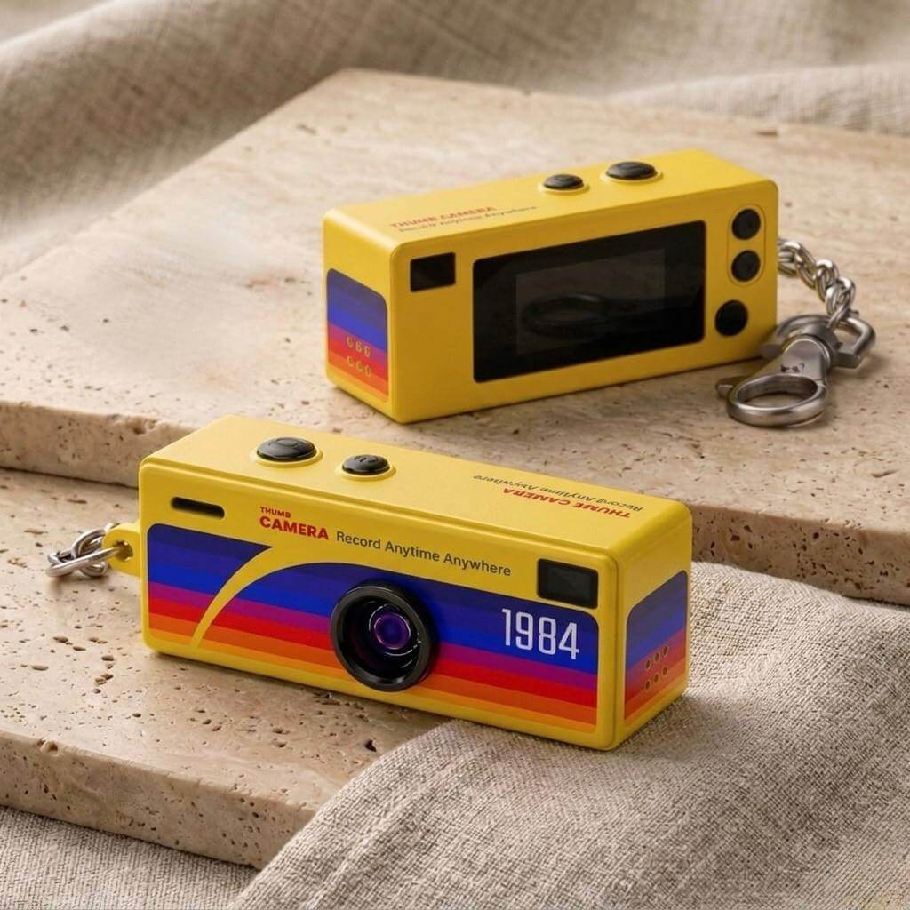 RetroSnap Mini Camera – 1080p HD