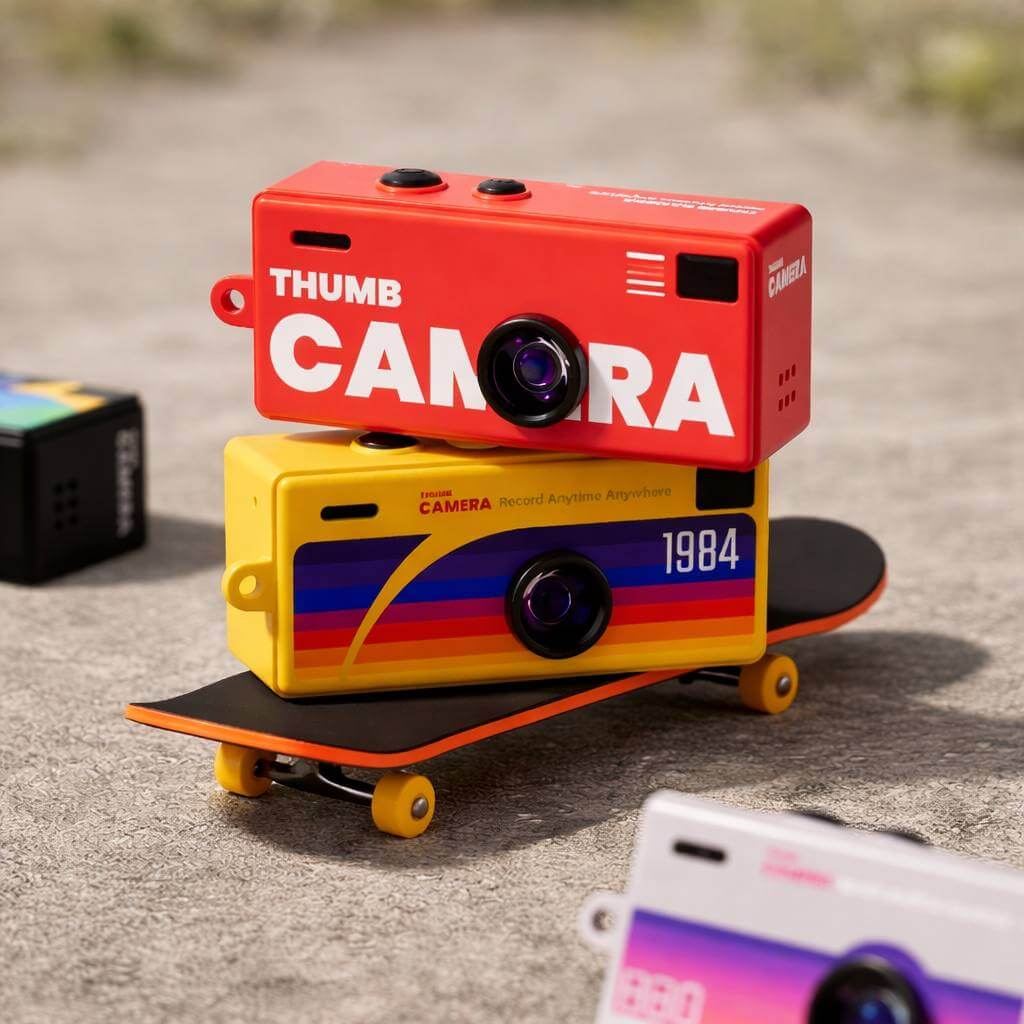 RetroSnap Mini Camera – 1080p HD